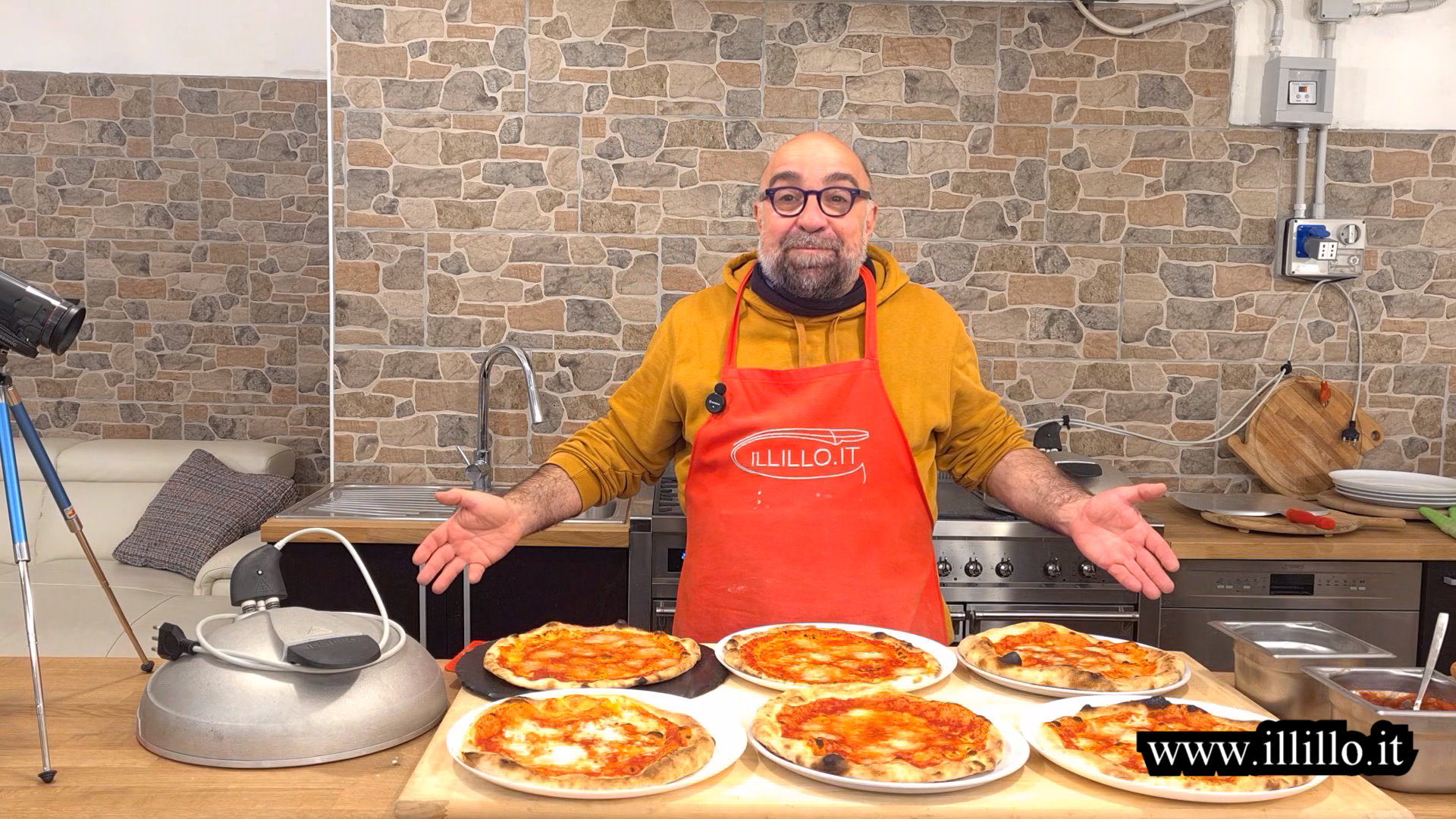 Temperatura o tempo di cottura della pizza